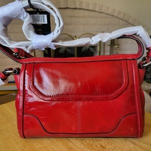 Frye Red Crossbody NWT